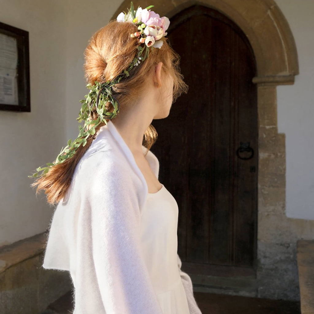 cashmere bridal shrug for ladies
