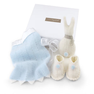 cashmere gift set for a baby boy