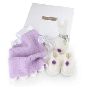 cashmere gift set for baby girl